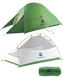 Wandelen Appalachian 2 Camping Zelt 2 Personen Ultraleicht Wasserdicht Windschutz - Leichtes Campingzelt Kleines Packmaß - 3 Jahreszeiten 2 Mann Zelt - Zweimannzelt Outdoor, Trekking, Berg, Festival